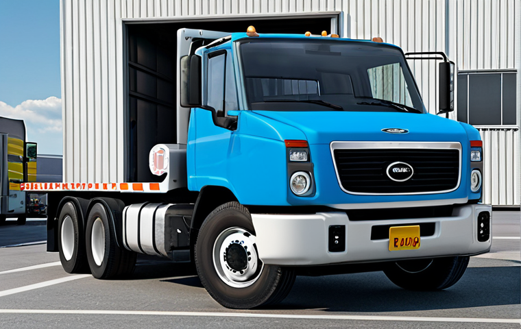 대형 트럭의 적재 중량 계산법 - Truck Inspection**

"A professional truck driver in appropriate attire inspecting the tires of a lar...